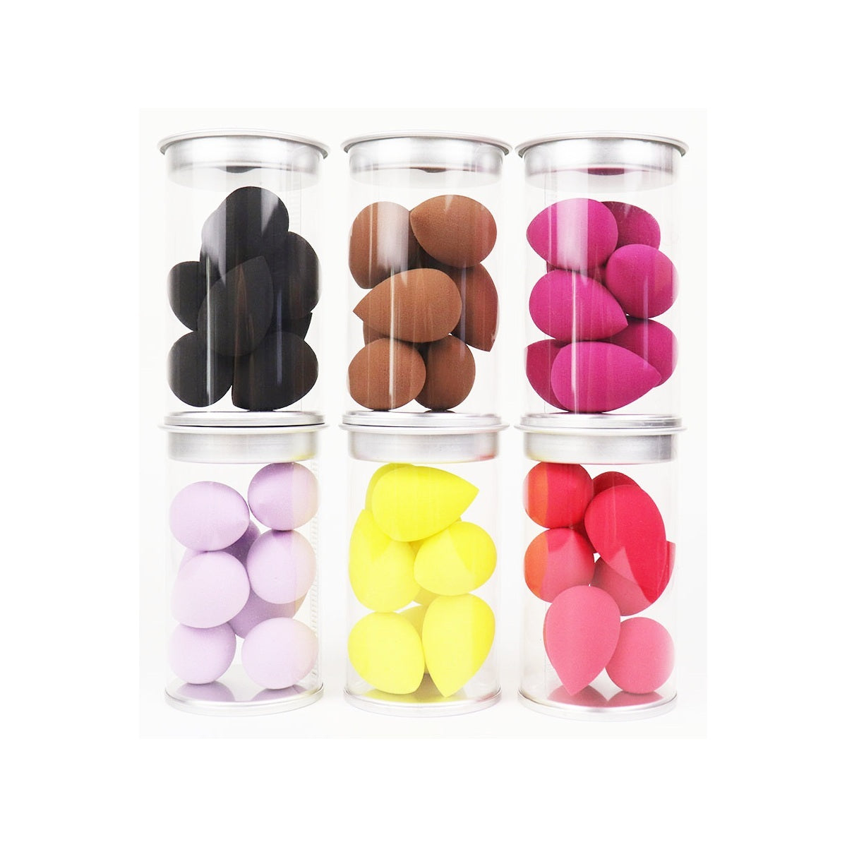 VelvetChroma Teardrop Blending Sponge Set white background product image 4