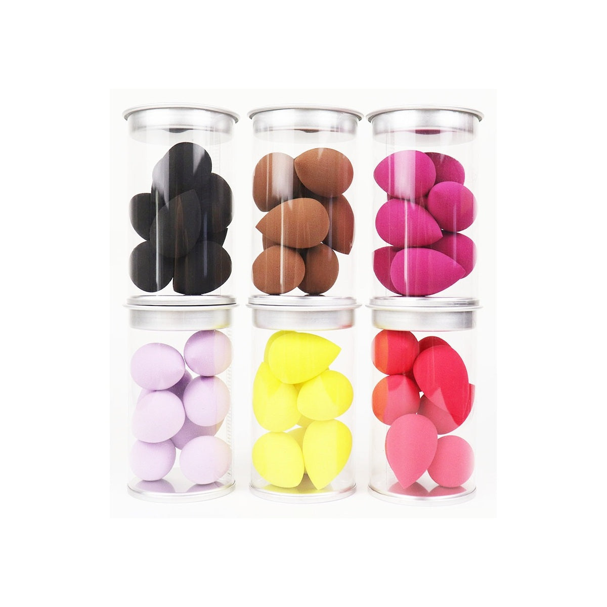 VelvetChroma Teardrop Blending Sponge Set white background product image 3