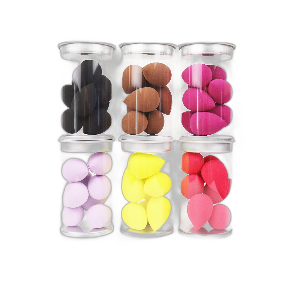 VelvetChroma Teardrop Blending Sponge Set white background product image 2