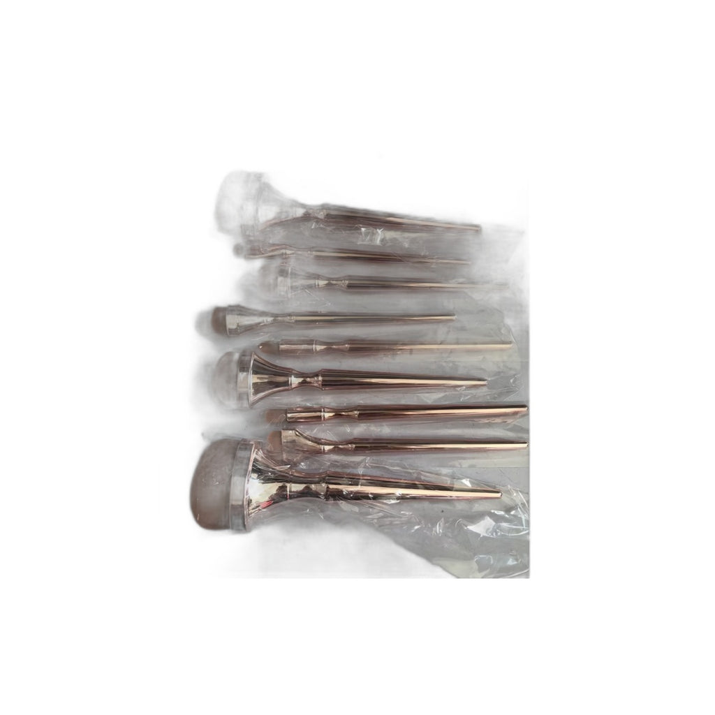 VelvetChroma Rose Gold Brush Set white background product image 4