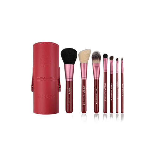 VelvetChroma Essential Brush Roll Set white background product image 2