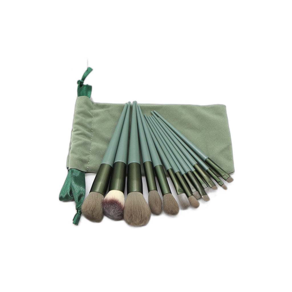 VelvetChroma Mint Handle Brush Set white background product image 4