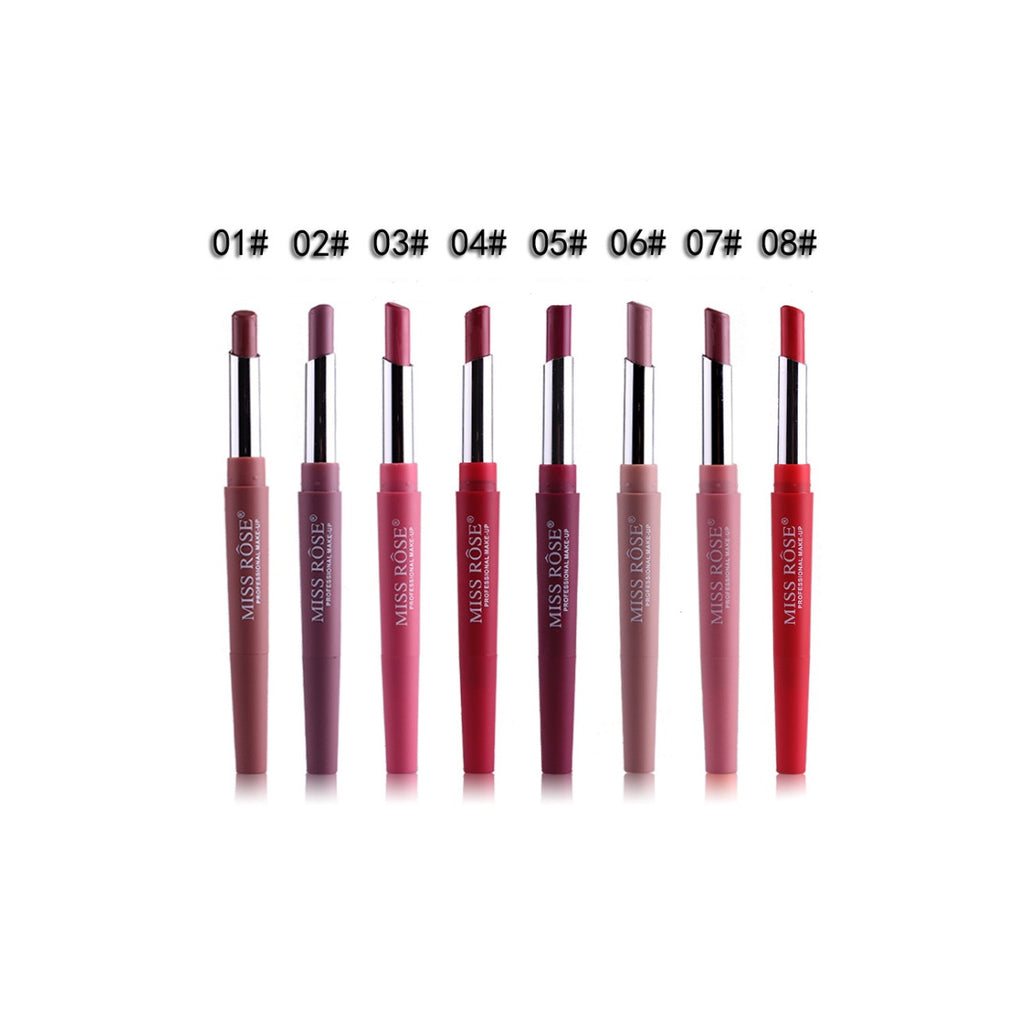 VelvetChroma Precision Lip Liner Pencil on a pure white background, lip liner product photo